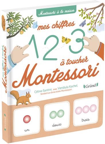 Montessori à la maison : Mes chiffres à toucher Montessori